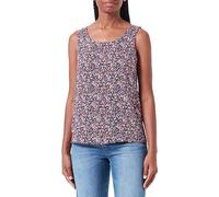 VERO MODA Vmeasy SL Camiseta sin Mangas R1 Wvn Ga Top, Georgia Peach/AOP:Cille, S para Mujer