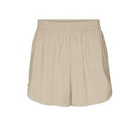 VERO MODA Women's VMLENA HW WVN Noos - Pantalones Cortos para Mujer, Color Crema Irlandesa, Crema Irlandesa., XXL