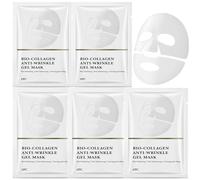 VEROA 5 mascarillas de colágeno orgánico para aumentar la noche - Antiarrugas y reafirmante, hidratación profunda, colágeno nocturno, máscara envolvente nocturna, suave y adecuada para todo tipo de