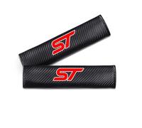 VeroCh 2 uds.Coche Fibra de Carbono Almohadillas para cinturón de Seguridad Cubierta Protectora, para ST Interior Accesorios
