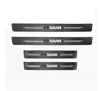 VeroCh 4 Piezas Coche Pegatinas Protective Umbral Puerta,para Saab 93 95 Saab 9-3 9-5 900 9000,Antidesgaste Antiarañazos Fuerte Capacidad Adhesiva