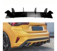 VeroCh Divisor del difusor de los alerón Trasero faldones Traseros Coche, para Ford Focus ST MK4 2018-2021 el Labio Posterior Estilo Parachoques