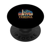 Verona Italia Recuerdo Italiano Europa Arquitectura Europea PopSockets PopGrip Adhesivo