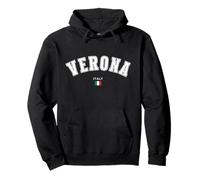 Verona Veneto Bandera Italiana Italia Viaje Verona Souvenir Sudadera con Capucha