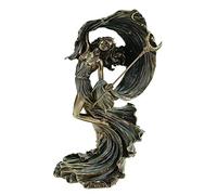 Veronese 708-7775 Nyx - Figura de diosa griega de la noche (28 cm), color bronce