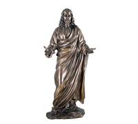 Veronese by Joh. Vogler GmbH Jesús como un predicador Bronceado Figura Cristianismo Cruz