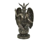 Veronese Design 10.25 pulgadas de altura estatua de Baphomet resina escultura frío fundido bronce acabado