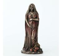 Veronese Design 4 1/8 Inch Triple Goddess The Mother Pagan Wicca Resin Sculpture Bronze Finish