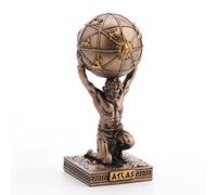 Veronese Design Atlas Greek Titan Bearer of The Sky - Figura en Miniatura Pintada a Mano de Resina