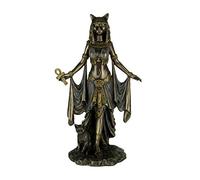 Veronese Design Bastet - Estatua de la Diosa egipcia de la protección, 10 Pulgadas de Alto