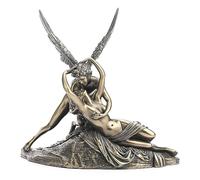 Veronese Design Cupido y Psique - Estatua clásica de mitología con Acabado de Bronce