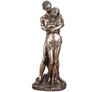 Veronese Design Escultura de resina fundida en frío con acabado de bronce antiguo de 11 pulgadas