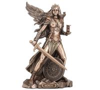 Veronese Design Escultura de resina fundida en frío con acabado de bronce de Némesis de la Diosa Griega de la Retribución de 8 1/2 pulgadas