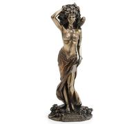 Veronese Design Estatua bronceada de la Diosa del Amor, el Matrimonio y la Maternidad de Oshun