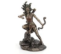 Veronese Design Estatua de Dioses griegos para decoración del hogar, colección de 8 1/2 Pulgadas de Alto, con Arco y Flecha