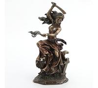 Veronese Design Estatua de la diosa del viento y la transformación de Oya bronce