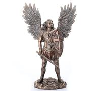 Veronese Design Estatua de resina fundida en frío de 35,5 cm de alto con acabado de bronce antiguo