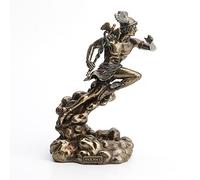 Veronese Design Estatua del Dios Griego Hermes Corriendo sobre Nubes de polirresina