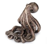 Veronese Design Estatua Kraken de Kraken con Acabado de Bronce Antiguo