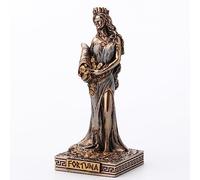 Veronese Design Figura de resina en miniatura de 3 1/2 pulgadas Fortuna de la diosa griega de la buena fortuna coleccionable