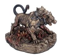Veronese Design Figura de resina pintada a mano de Cerberus el Sabueso del Hades de 3 1/2 pulgadas