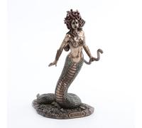 Veronese Design Medusa Greek Gorgon Serpent Monster Standing Holding Bow Highly Detailed Statue