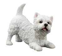 Veronese Design Piedra Artificial West Highland White Terrier - Escultura de Perro