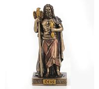 Veronese Design Zeus - Figura en Miniatura de El Dios del Cielo, Color Negro (WU77437AP)