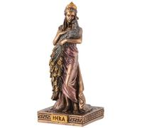 Veronese - Figura en miniatura de la diosa griega Hera, pintada en color bronce