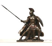Veronese Héctor Príncipe de Troy Guerrero Estatua Escultura Figura Acabado Bronce 21,5 cm