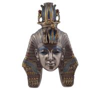 Veronese Máscara Tutancamon 29CM Decoración de Pared Egipto Faraón Figura Bronceada