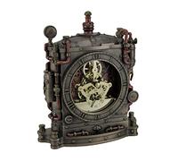 VERONESE The Grand Machine - Reloj de Mesa Estilo Steampunk con Acabado de Bronce