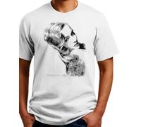 Veronica Lake T-Shirt.40's Screen Star Heavy Cotton White XL