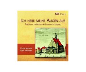Veronika Winter - Ich Hebe Meine Augen Auf: Obras De Telemann, Heinichen Y Graupner / L‘Arpa Festante. Rien Voskuilen, Dirección