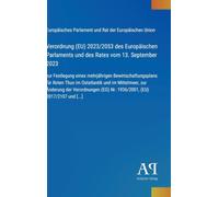 Verordnung (EU) 2023/2053 des Europäischen Parlaments und des Rates vom 13. September 2023: zur Festlegung eines mehrjährigen Bewirtschaftungsplans ... Verordnungen (EG) Nr. 1936/2001, (EU) 2017