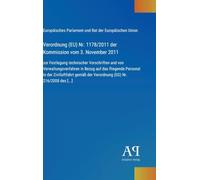 Verordnung (EU) Nr. 1178/2011 der Kommission vom 3. November 2011: zur Festlegung technischer Vorschriften und von Verwaltungsverfahren in Bezug auf ... der Verordnung (EG) Nr. 216/2008 des [...]