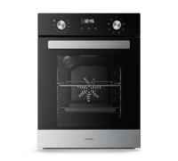 Verosteel 45cm 49L Horno Empotrable Estrecho Negro