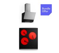 Verosteel vitrocerámica + campana extractora 45 cm