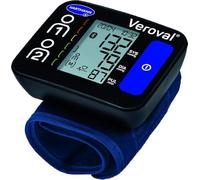 VEROVAL Compact +, Tensiómetro de Muñeca Digital, Aparato para Medir la Tensión Arterial, Triple Medición Atutomática, Rápido y Preciso, Ergonómico, 200 Lecturas, Talla Universal (22-42cm)