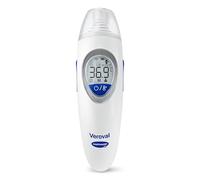VEROVAL Family Termómetro infrarrojo para la fiebre de oído y frente, ideal para adultos y niños