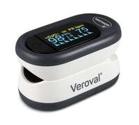 Veroval pulsioxímetro LG1 - pulsioxímetro de dedo, medición de SpO2 y pulso