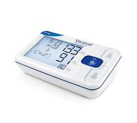 VEROVAL, Tensiómetro de Brazo Digital Duo Control, Medidor de Tensión Arterial, Aparato para Medir la Tensión Arterial, Medición Rápida y Precisa, Dúo Sensor, 200 Lecturas, Talla Grande (32-42cm)