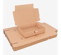 verpacking Cajas de envío DHL pequeño paquete 350 x 250 x 80 mm marrón (dimensiones internas 346 x 240 x 76 mm) WP 45 caja DHL embalaje 500 unidades