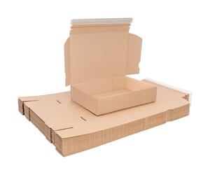 verpacking Cajas de envío DHL pequeño paquete Premium con tira adhesiva y hilo abre-fácil 350 x 250 x 80 mm marrón WP-45-A caja DHL embalaje 100 unidades
