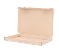 verpacking KartonProfis - 50 cajas grandes de cartón carta 230x160x20mm Marrón envío postal caja plegable GB-1 cartón de envío | carta postal | embalaje de envío | cajas de envío | cartón plegable
