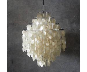 VERPAN Fun 0DM - Lámpara colgante de placas de concha