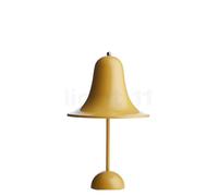 Verpan Pantop, lámpara recargable LED, amarillo