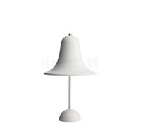 Verpan Pantop, lámpara recargable LED, blanco mate
