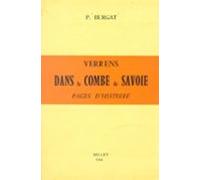 Verrens Dans La Combe De Savoie Pages Dhistoire (ebook)