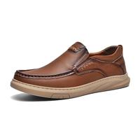 VERROL Bota Tarpon para Hombre Construcción en Piel Cómodo Zapato de Vela de 2 Ojales Antideslizante Confort de Uso para el Dia a Dia y Vela